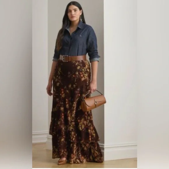 Denim & Supply Ralph Lauren Floral Maxi Skirt - Picture 5 of 6